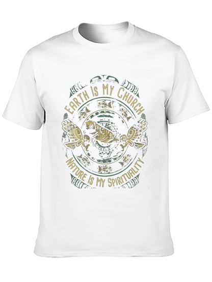 Earth Is My Church Nature Spirituality Graphic Tee