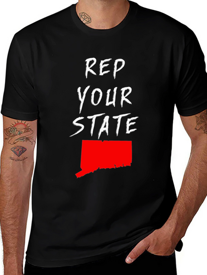 Rep Your State Graphic Tee - Connecticut Pride