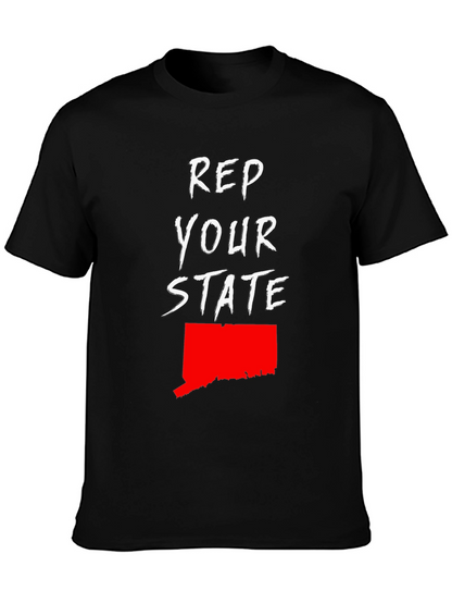 Rep Your State Graphic Tee - Connecticut Pride