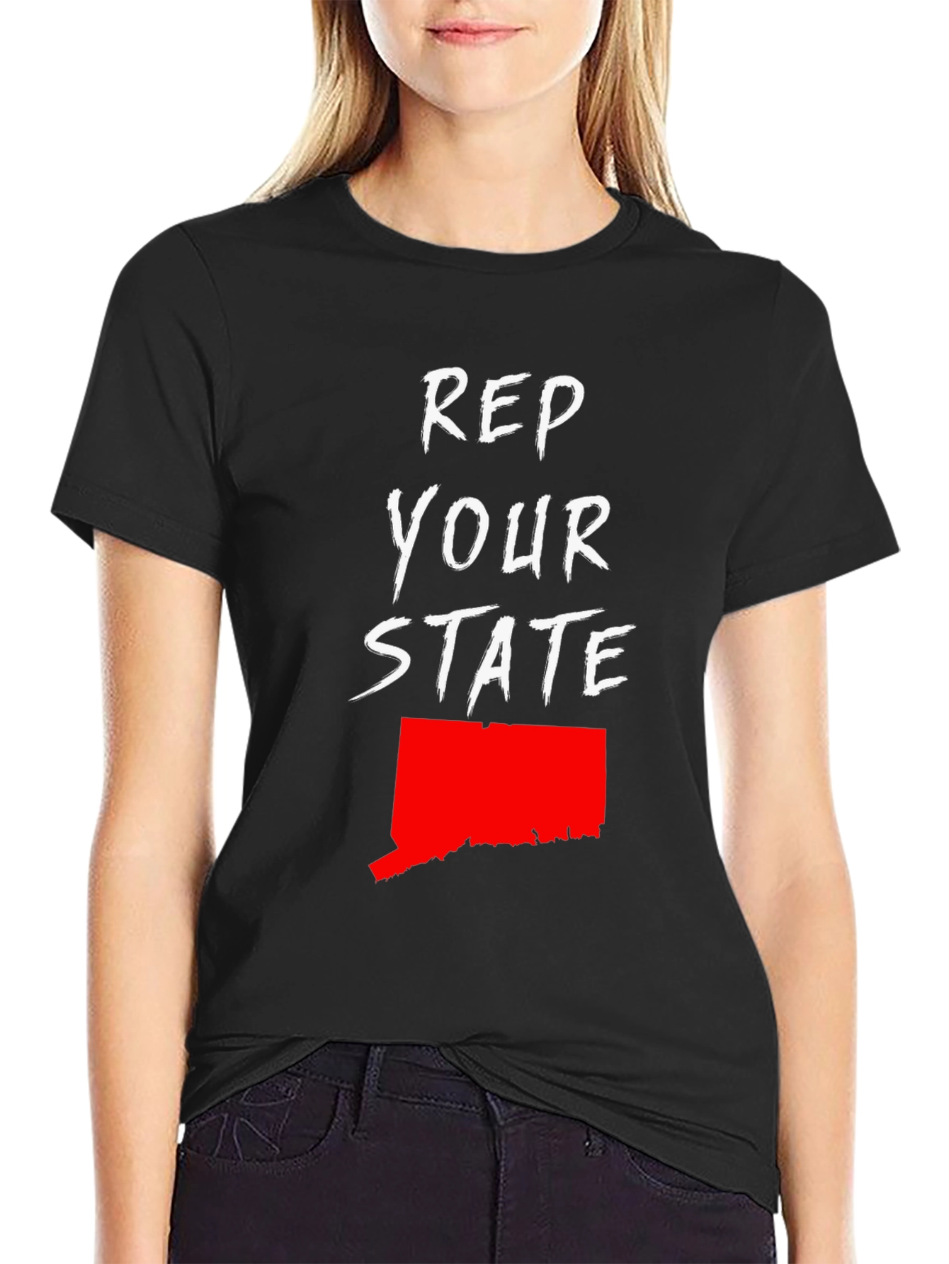 Rep Your State Graphic Tee - Connecticut Pride