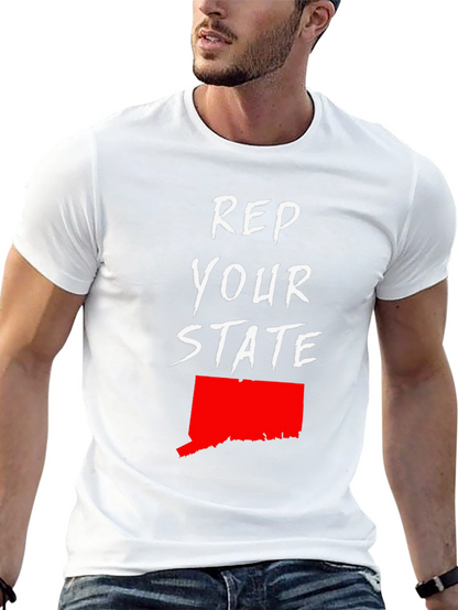 Rep Your State Graphic Tee - Connecticut Pride