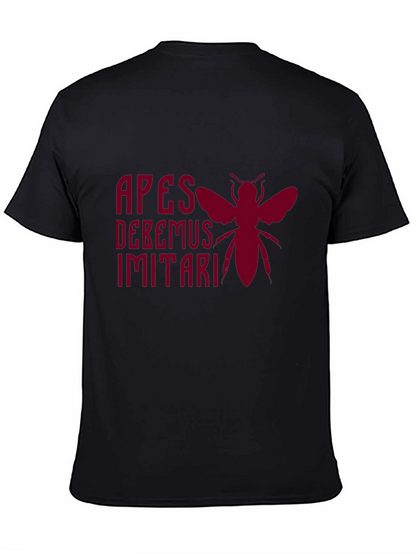 Apes Debemus Imitari Bee Graphic T-Shirt