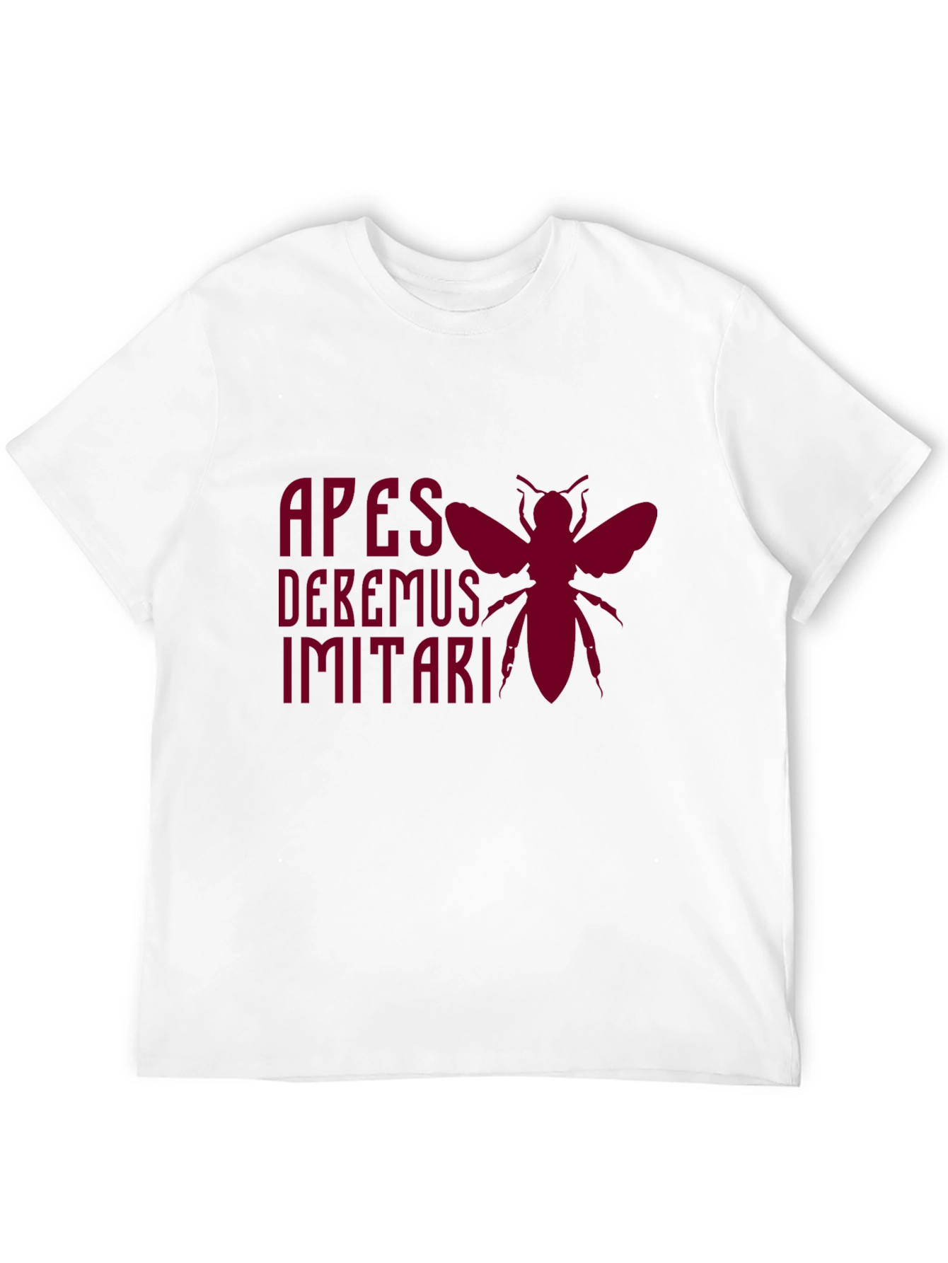 Apes Debemus Imitari Bee Graphic T-Shirt