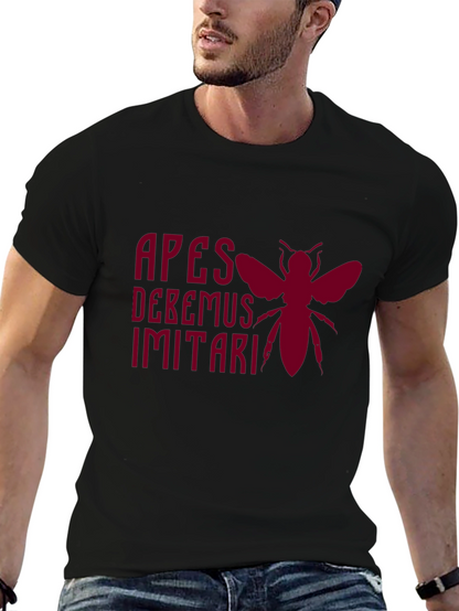 Apes Debemus Imitari Bee Graphic T-Shirt