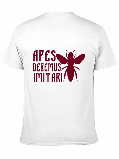 Apes Debemus Imitari Bee Graphic T-Shirt