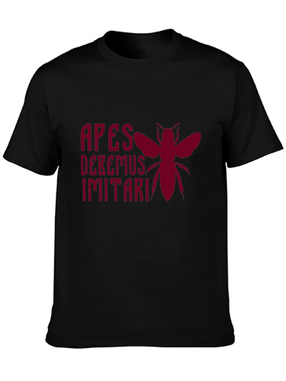 Apes Debemus Imitari Bee Graphic T-Shirt