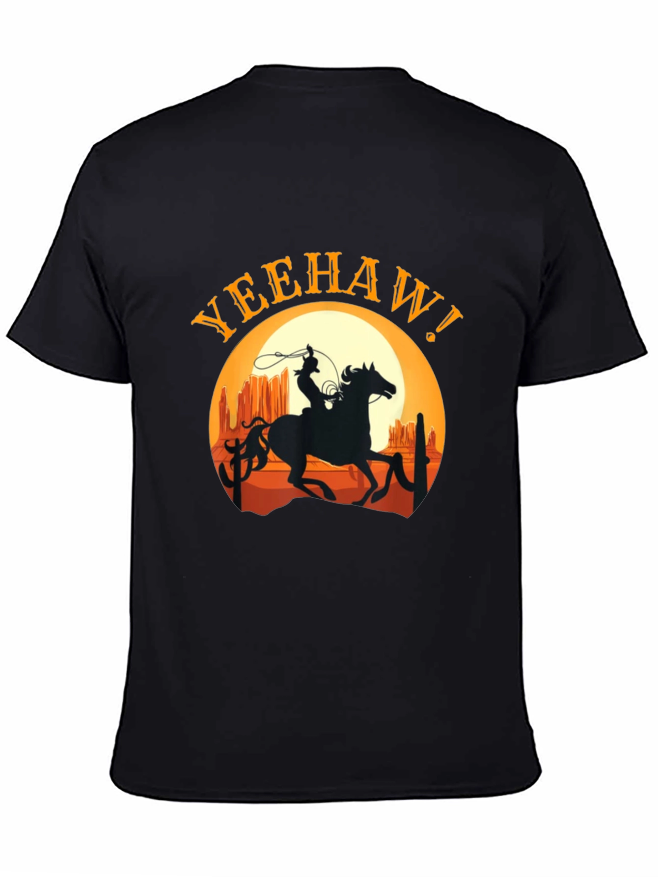 Yeehaw Cowboy Graphic Tee - Western Style T-Shirt