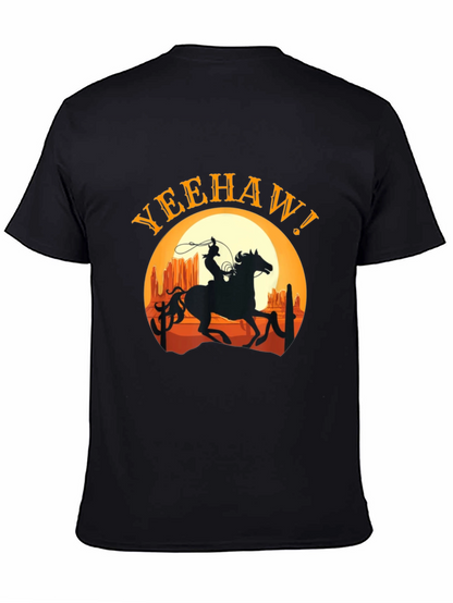 Yeehaw Cowboy Graphic Tee - Western Style T-Shirt