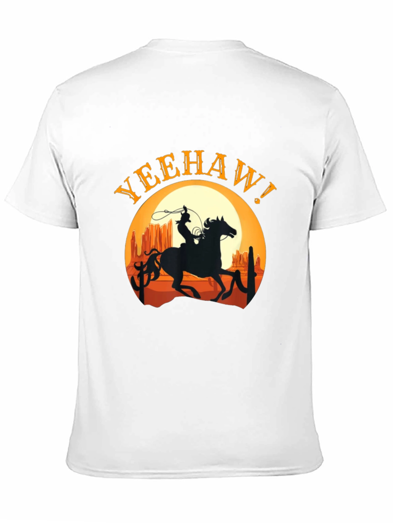 Yeehaw Cowboy Graphic Tee - Western Style T-Shirt