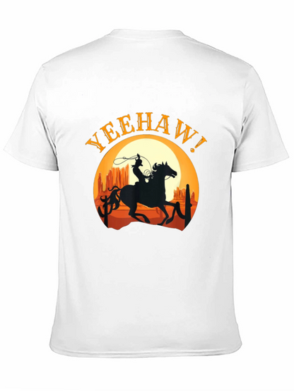Yeehaw Cowboy Graphic Tee - Western Style T-Shirt