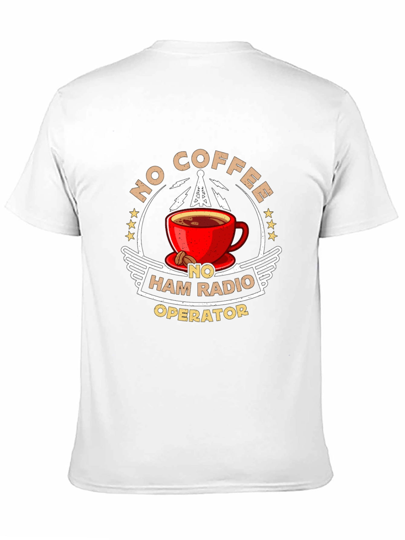No Coffee No Ham Radio Operator T-Shirt