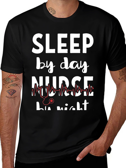 Sleep By Day Nurse By Night T-Shirt