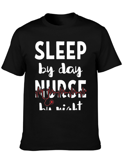 Sleep By Day Nurse By Night T-Shirt