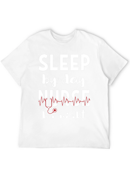 Sleep By Day Nurse By Night T-Shirt