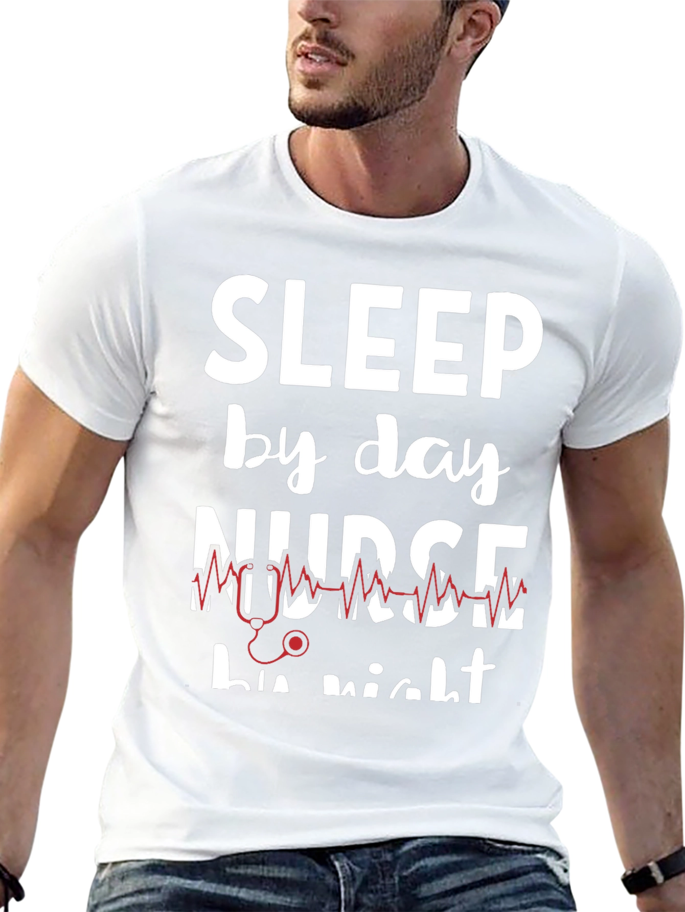 Sleep By Day Nurse By Night T-Shirt