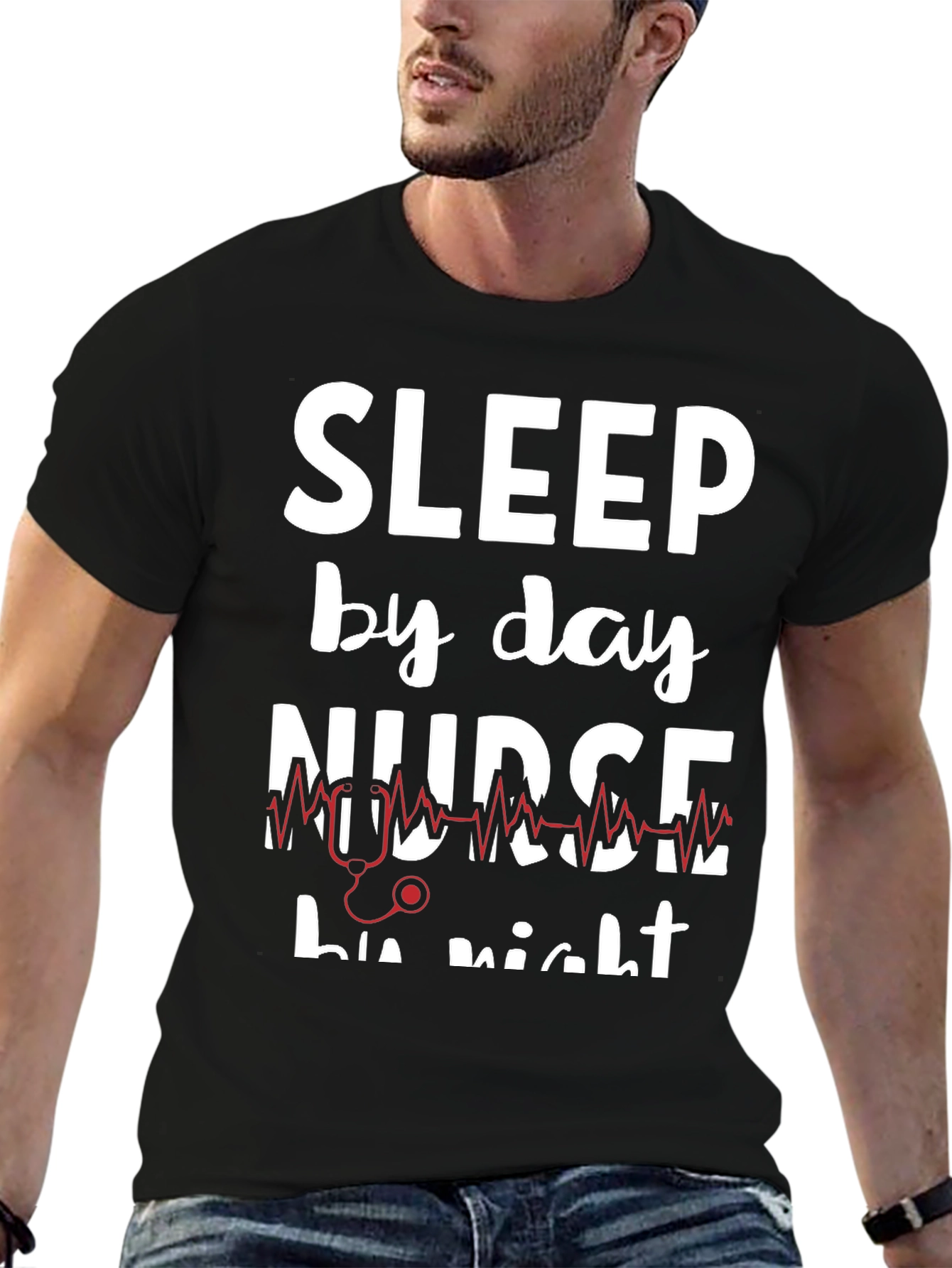 Sleep By Day Nurse By Night T-Shirt
