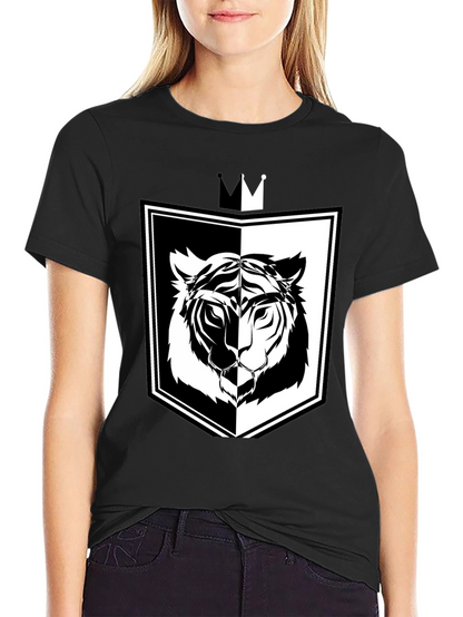 Tiger Shield Graphic Tee - Black