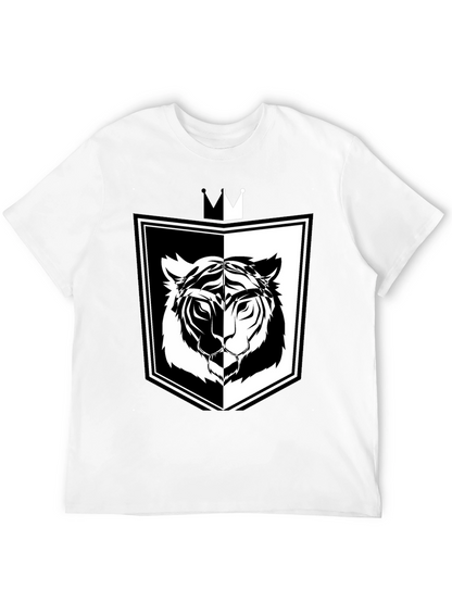 Tiger Shield Graphic Tee - Black