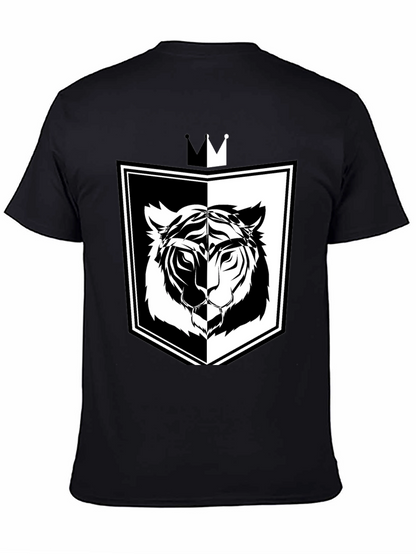 Tiger Shield Graphic Tee - Black
