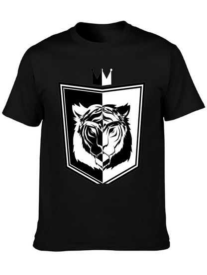 Tiger Shield Graphic Tee - Black