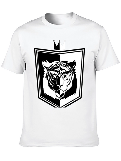 Tiger Shield Graphic Tee - Black