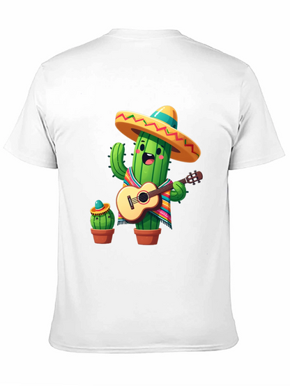 Cactus Mariachi Graphic Tee - Playful Design