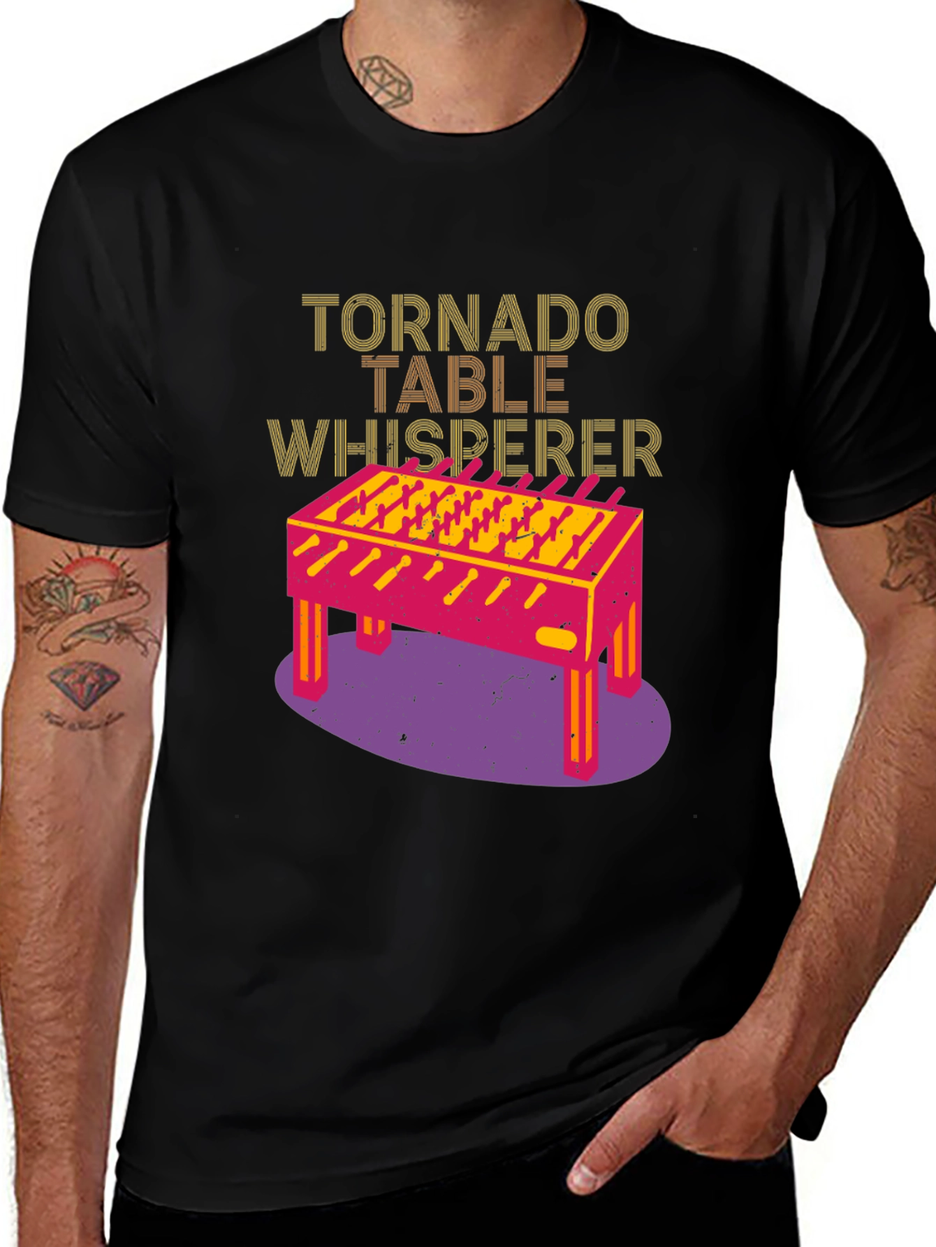 Foosball Table Whisperer Graphic T-Shirt