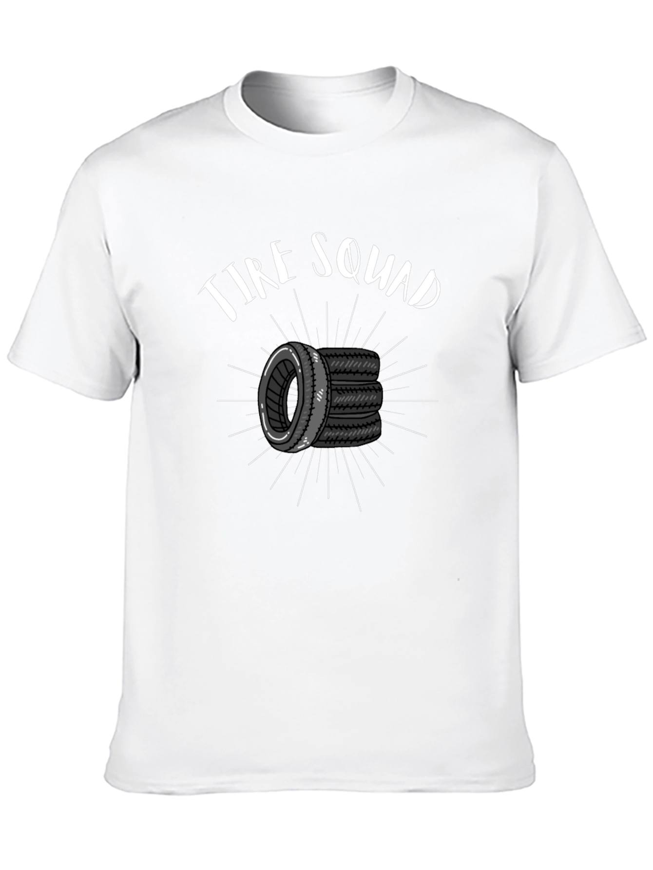 Tire Squad Graphic Tee - Mechanic Car Lover