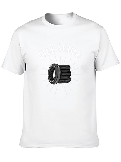 Tire Squad Graphic Tee - Mechanic Car Lover