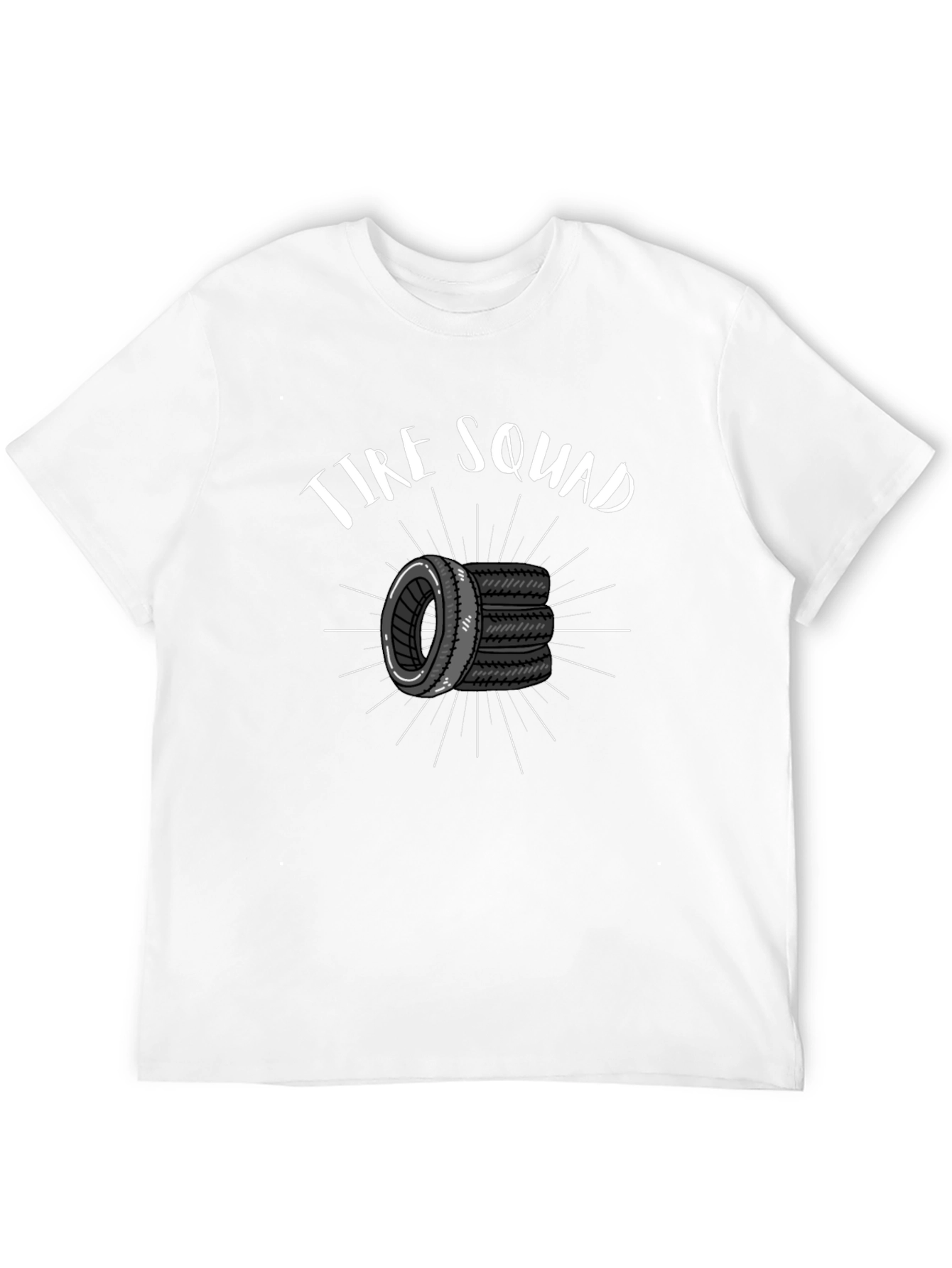 Tire Squad Graphic Tee - Mechanic Car Lover