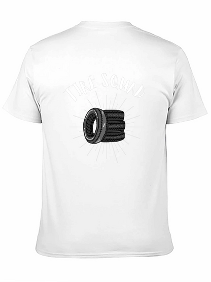 Tire Squad Graphic Tee - Mechanic Car Lover
