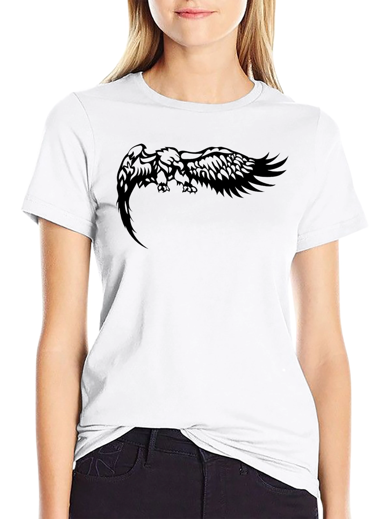 Black Eagle Graphic Tee - Mens