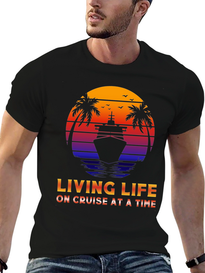Living Life on Cruise at a Time T-Shirt
