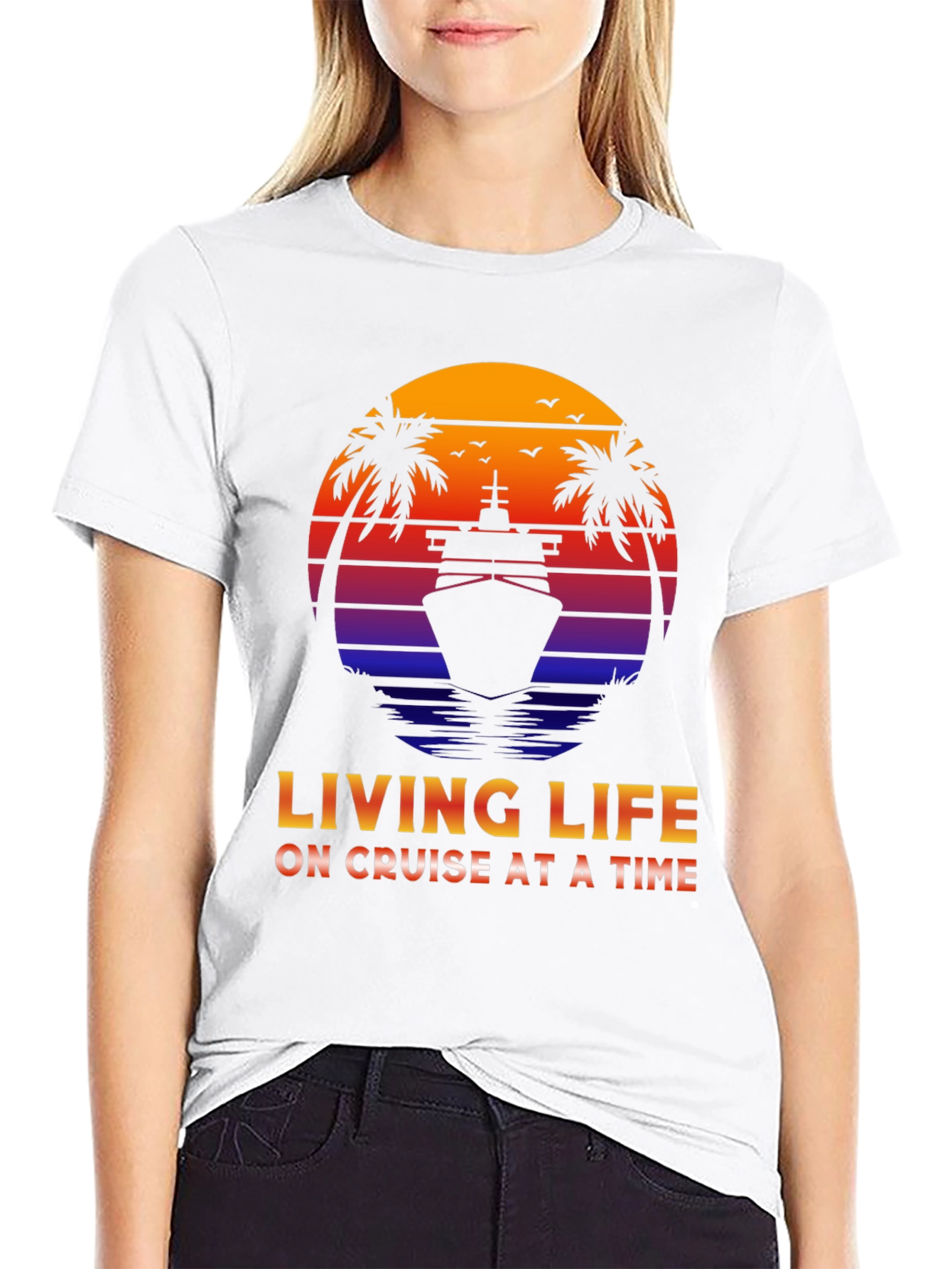 Living Life on Cruise at a Time T-Shirt