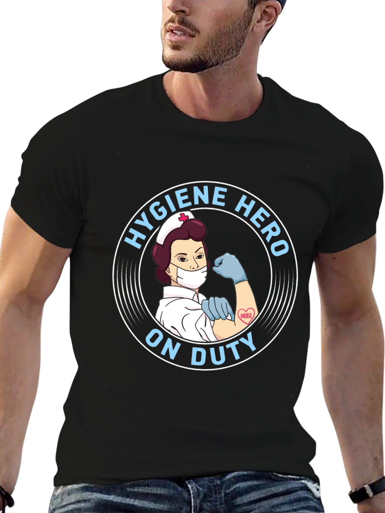 Hygiene Hero Nurse T-Shirt - On Duty