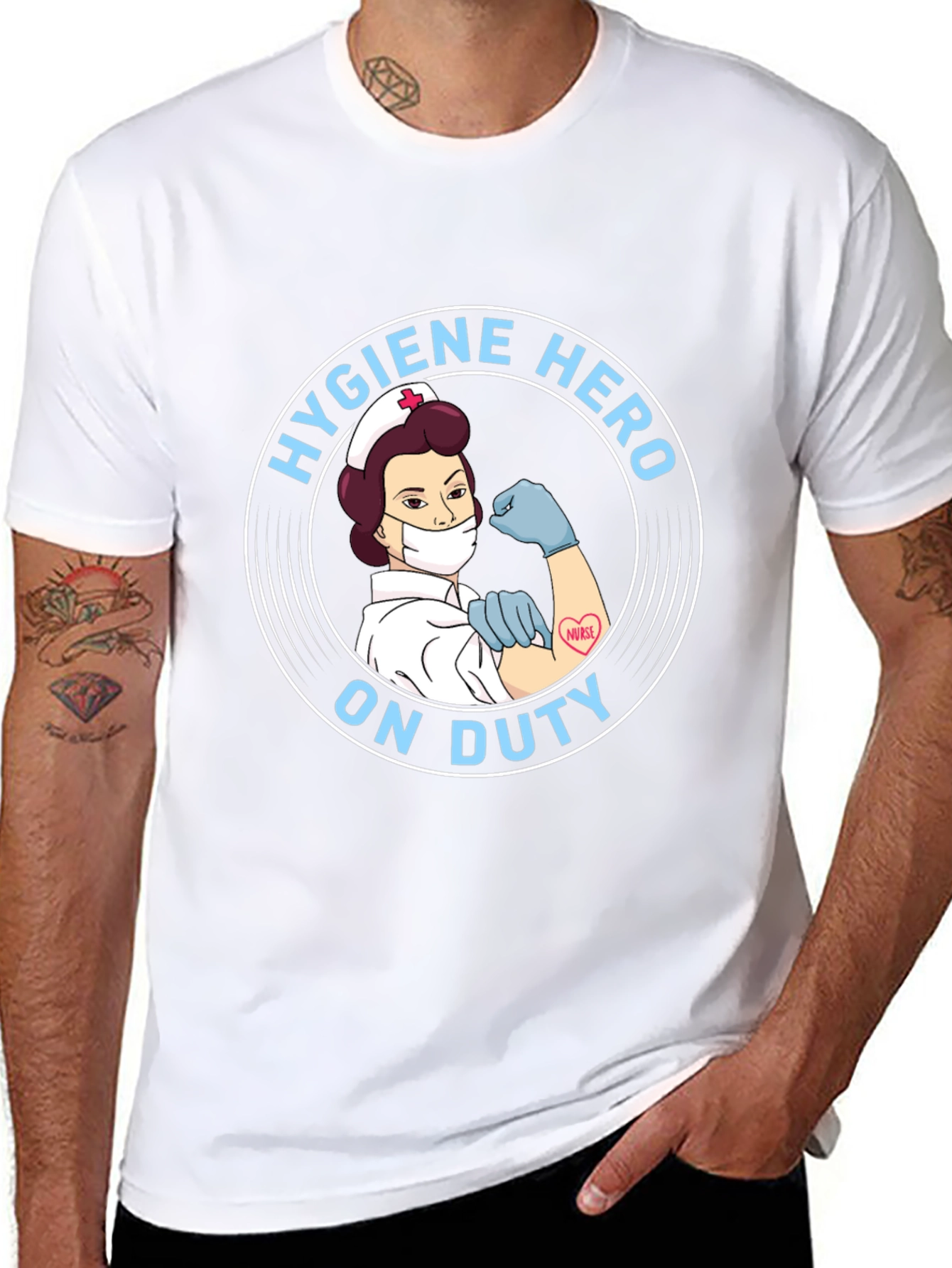 Hygiene Hero Nurse T-Shirt - On Duty