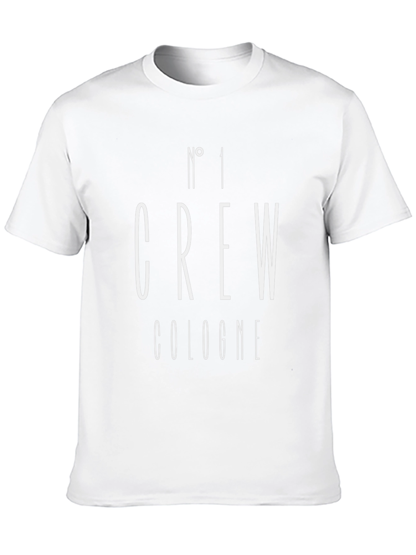 No. 1 Crew Cologne Black T-Shirt