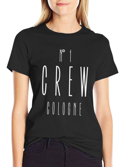 No. 1 Crew Cologne Black T-Shirt