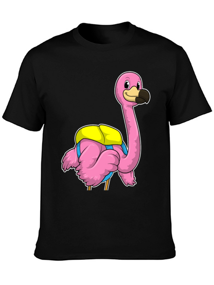 Funny Flamingo T-Shirt - Tropical Bird Tee