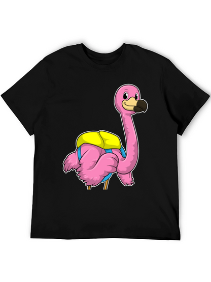 Funny Flamingo T-Shirt - Tropical Bird Tee