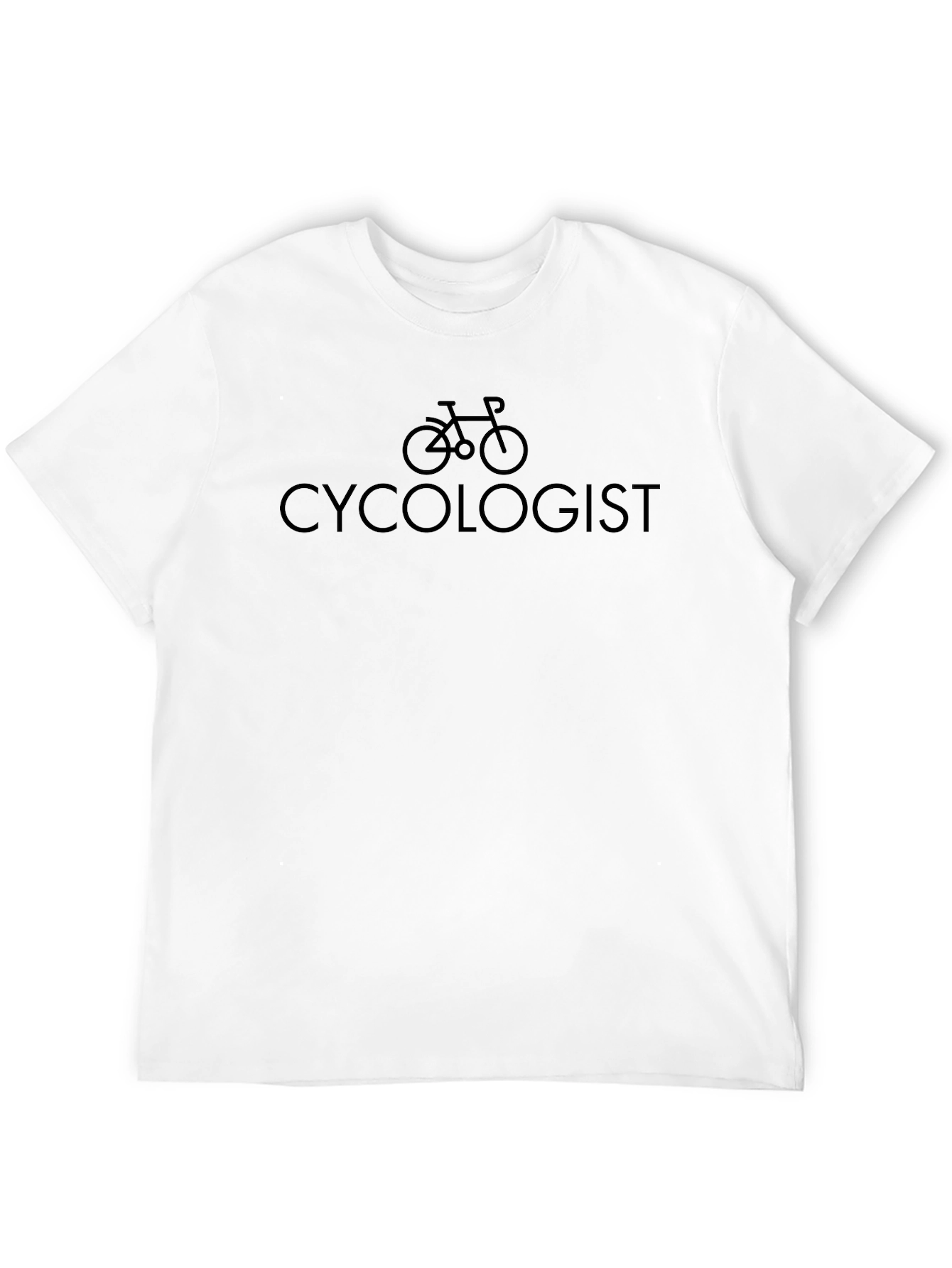 Cycolologist Bike Graphic Tee - Black