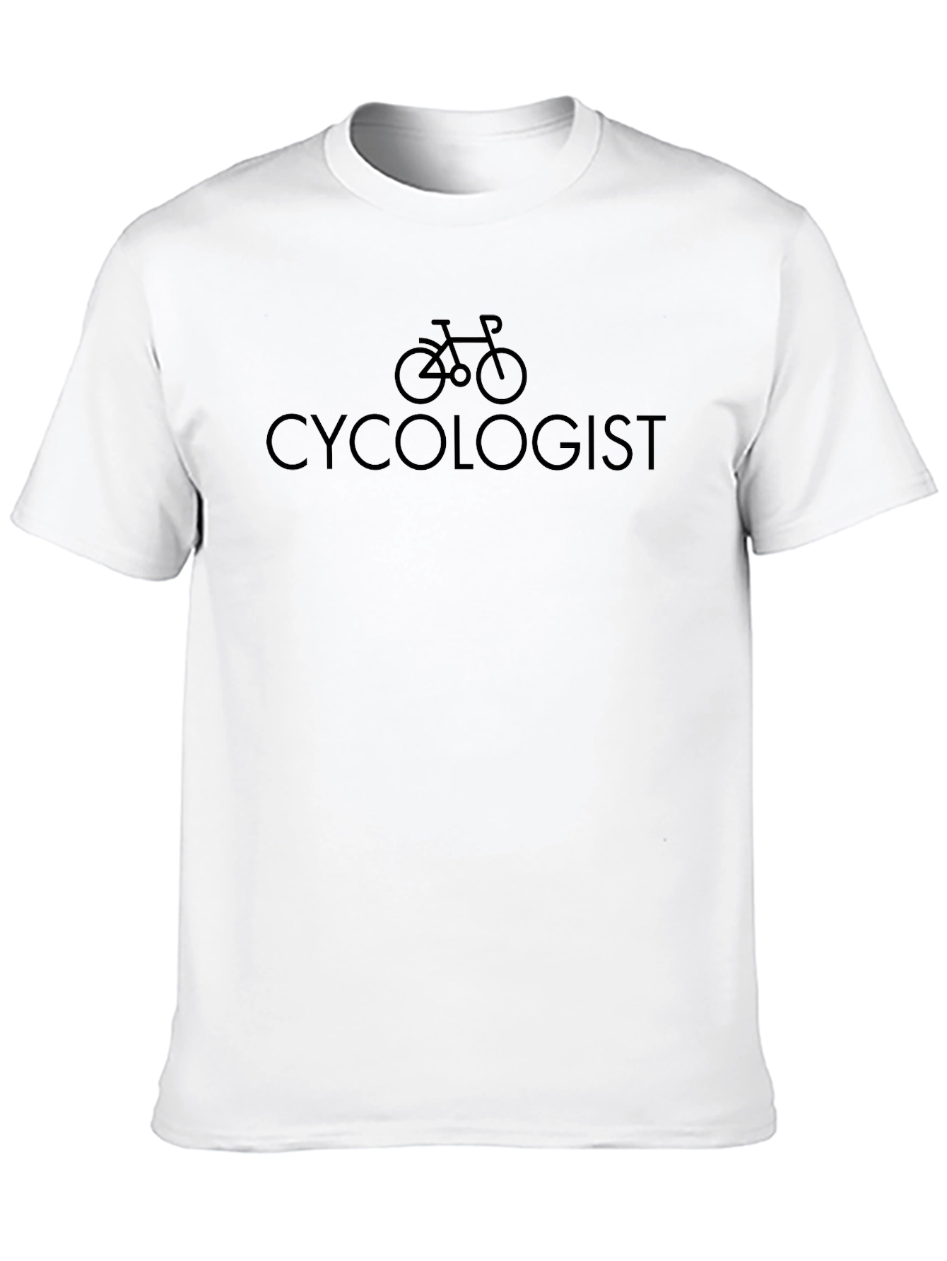 Cycolologist Bike Graphic Tee - Black