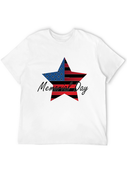 Memorial Day Star Graphic T-Shirt