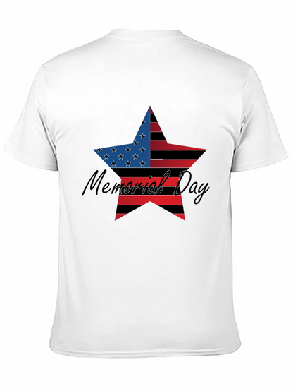 Memorial Day Star Graphic T-Shirt