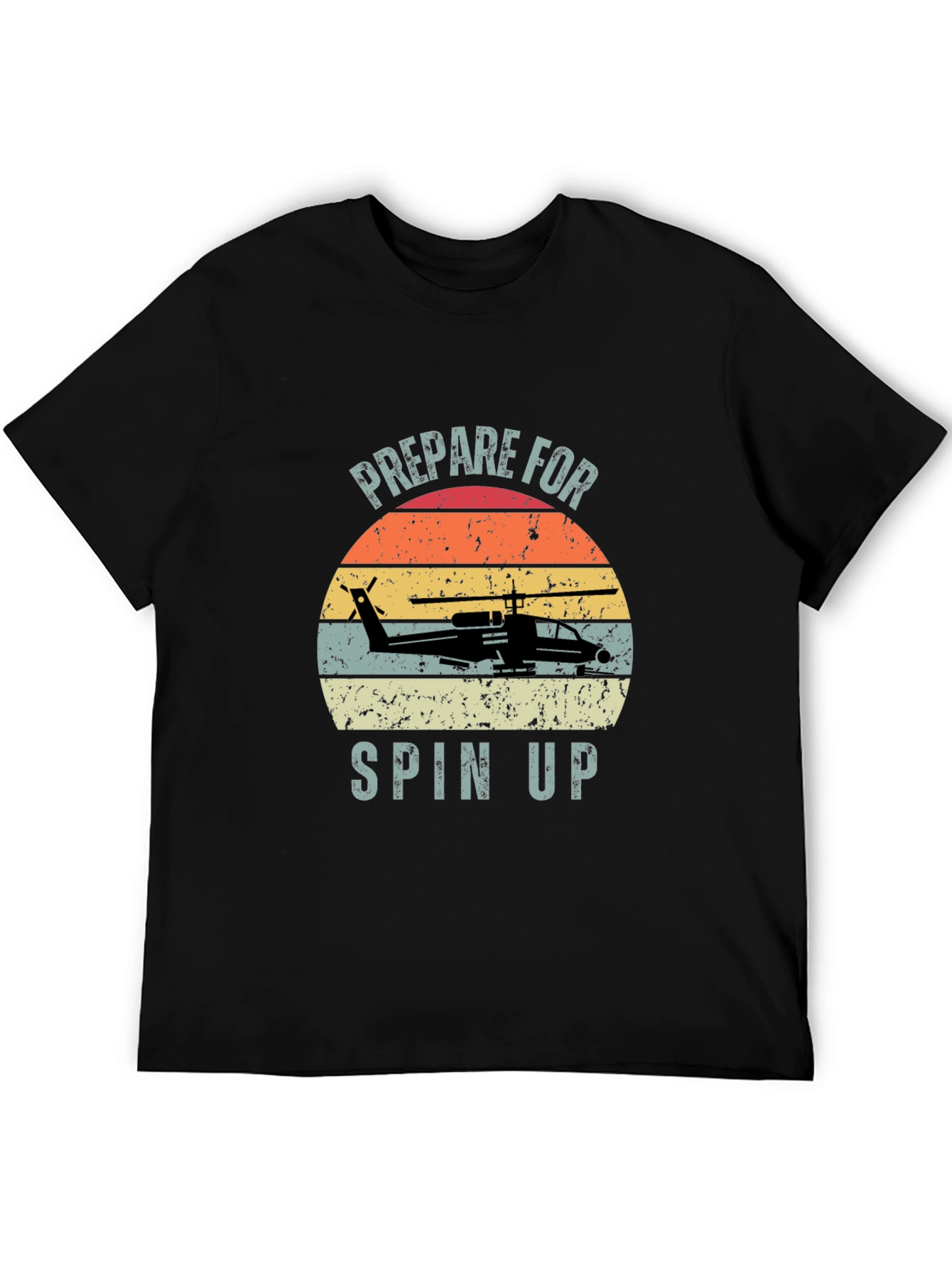 Prepare For Spin Up Graphic T-Shirt