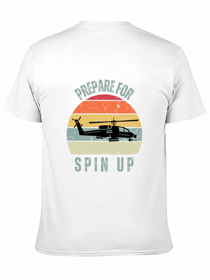 Prepare For Spin Up Graphic T-Shirt
