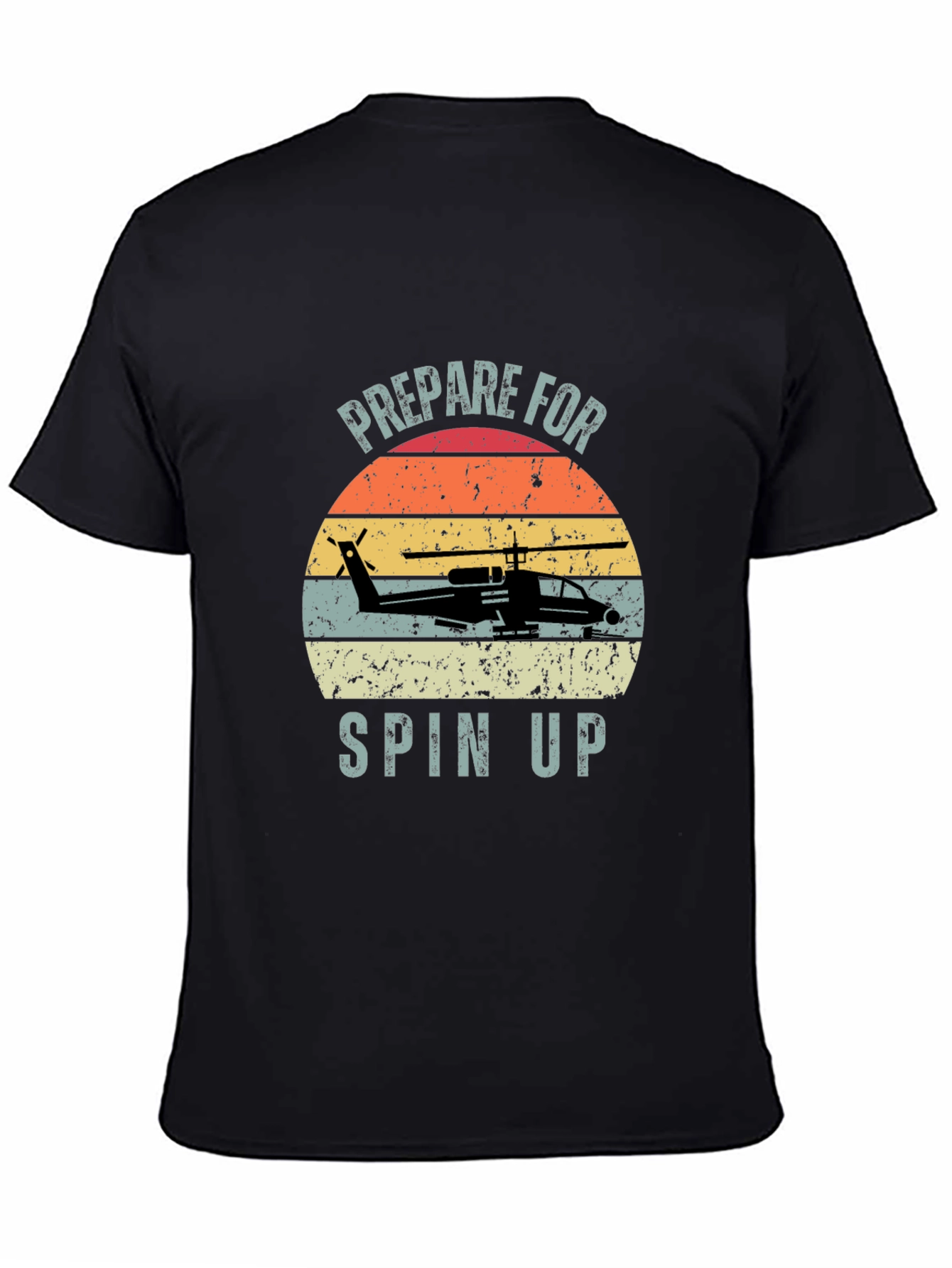 Prepare For Spin Up Graphic T-Shirt