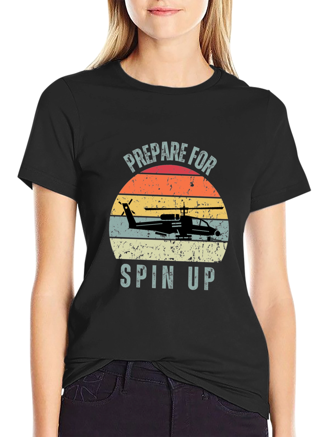Prepare For Spin Up Graphic T-Shirt