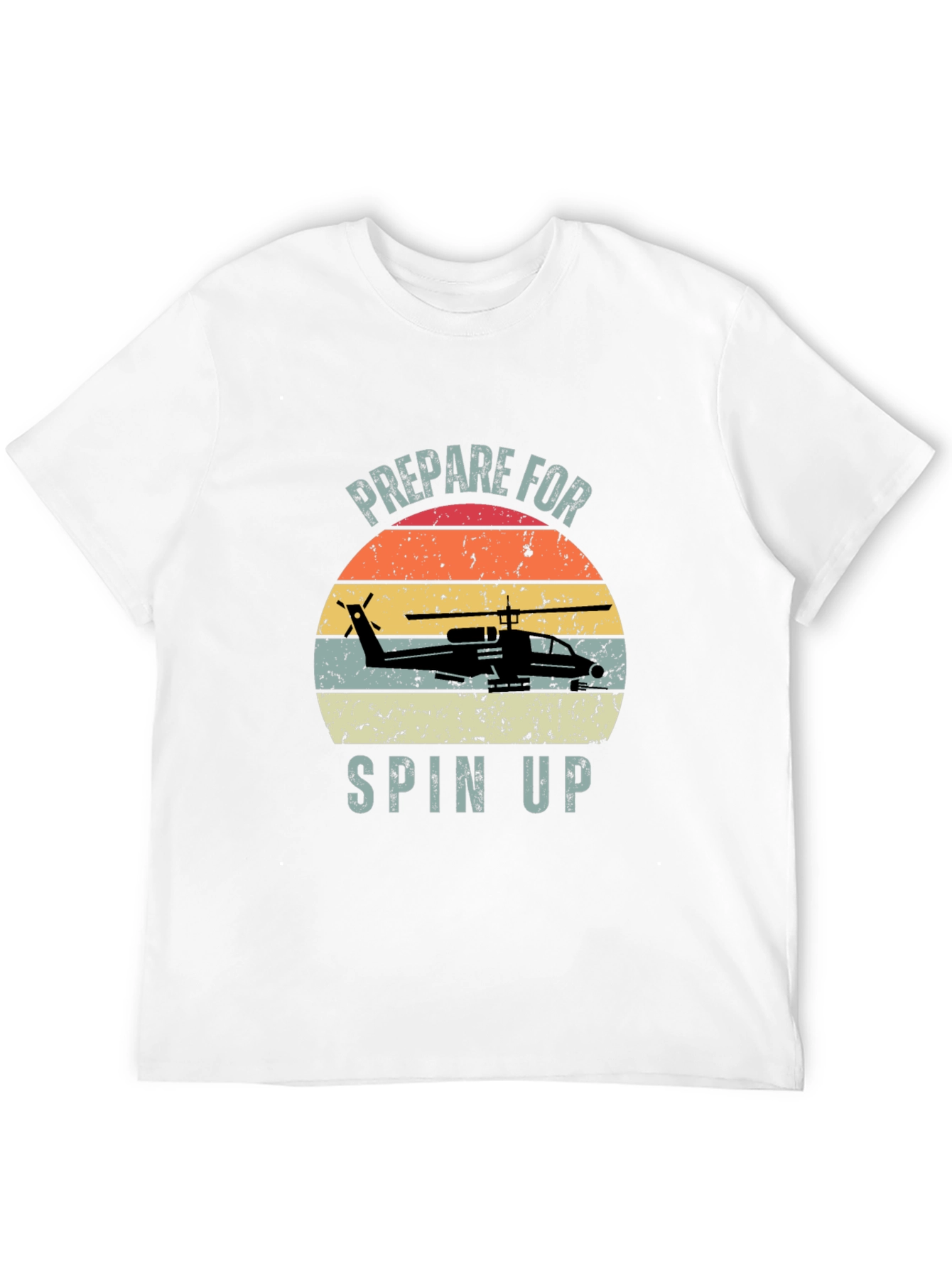 Prepare For Spin Up Graphic T-Shirt