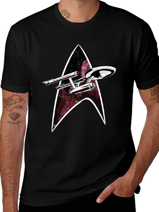 Star Trek Galaxy T-Shirt - Boldly Go!